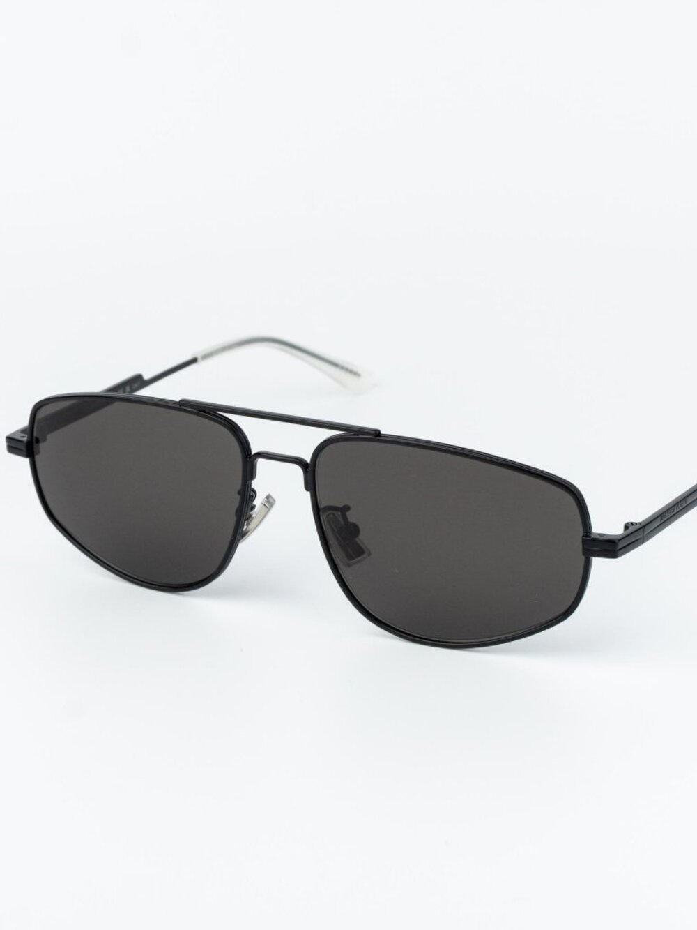 Bottega Veneta Women Sunglasses Black Grey Pilot BV1125S 001 BRAND NEW